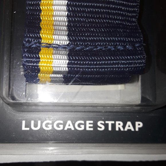 Tommy Hilfiger Bags Tommy Hilfiger Yellow Luggage Strap Tsa Lock Poshmark